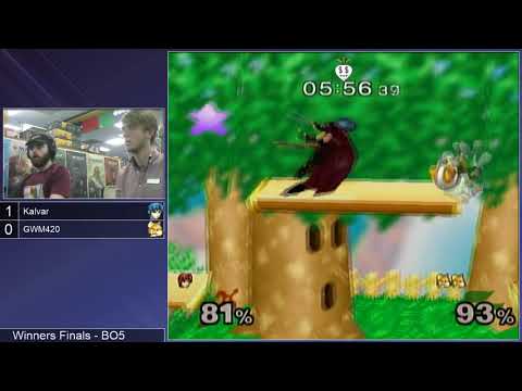 GSS 112 SSBM - Kalvar (Marth) vs. GWM420 (Fox) - Melee WF
