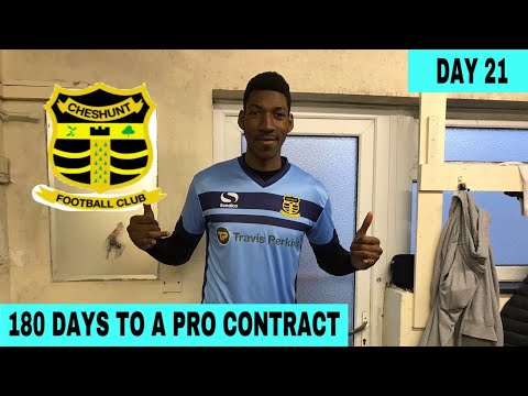MATCHDAY WITH CHESHUNT FC | DAY 21