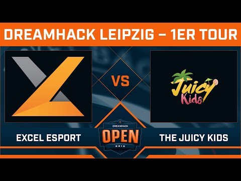 Excel Esports vs Juicy Kids #1 - DreamHack Open Leipzig - 50.000$ Cash Prize