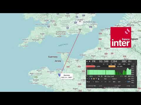 Tropo FM DX with telescopic (2024) (featuring Ireland at 600km)