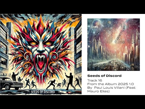Seeds of Discord - Official Lyric Video by Paul Louis Villani (Feat: Mauro Elias)
