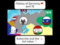 Countryballs - History of Germany  #history #polandball #countryballs #europe #germany #ww2 #ww1