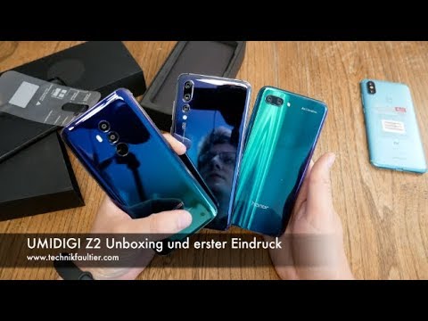 UMIDIGI Z2 unboxing and first impression