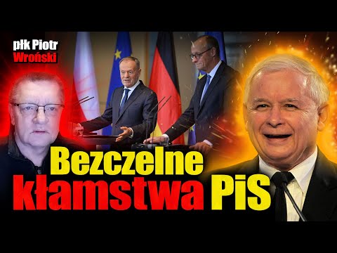 Bezczelne kłamstwa PiS. Płk Piotr Wroński o tym, co naprawdę mówił Tusk Niemcom o odszkodowaniach