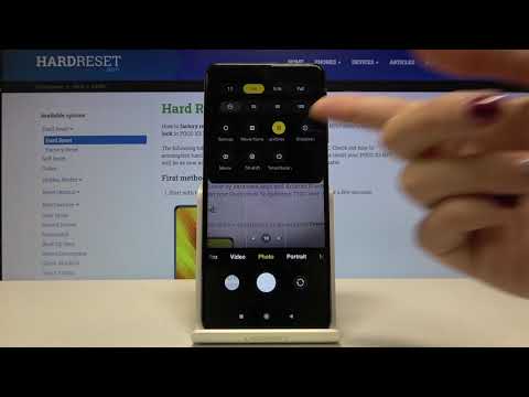How to Manage Camera Gridlines on Poco X3 - Turn On/Off Gridlines