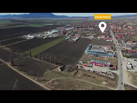 FILM! 10.000mp teren intravilan, Central, Halchiu, Brasov — Video