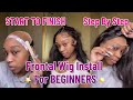 The ULTIMATE MELT From START TO FINISH | Frontal Wig Install For BEGINNERS