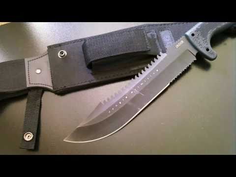 SOG Jungle Primitive Knife Review "update"