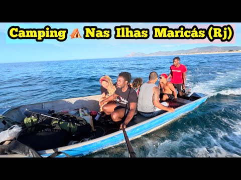 Camping nas ilhas Maricás pela primeira vez com a família
