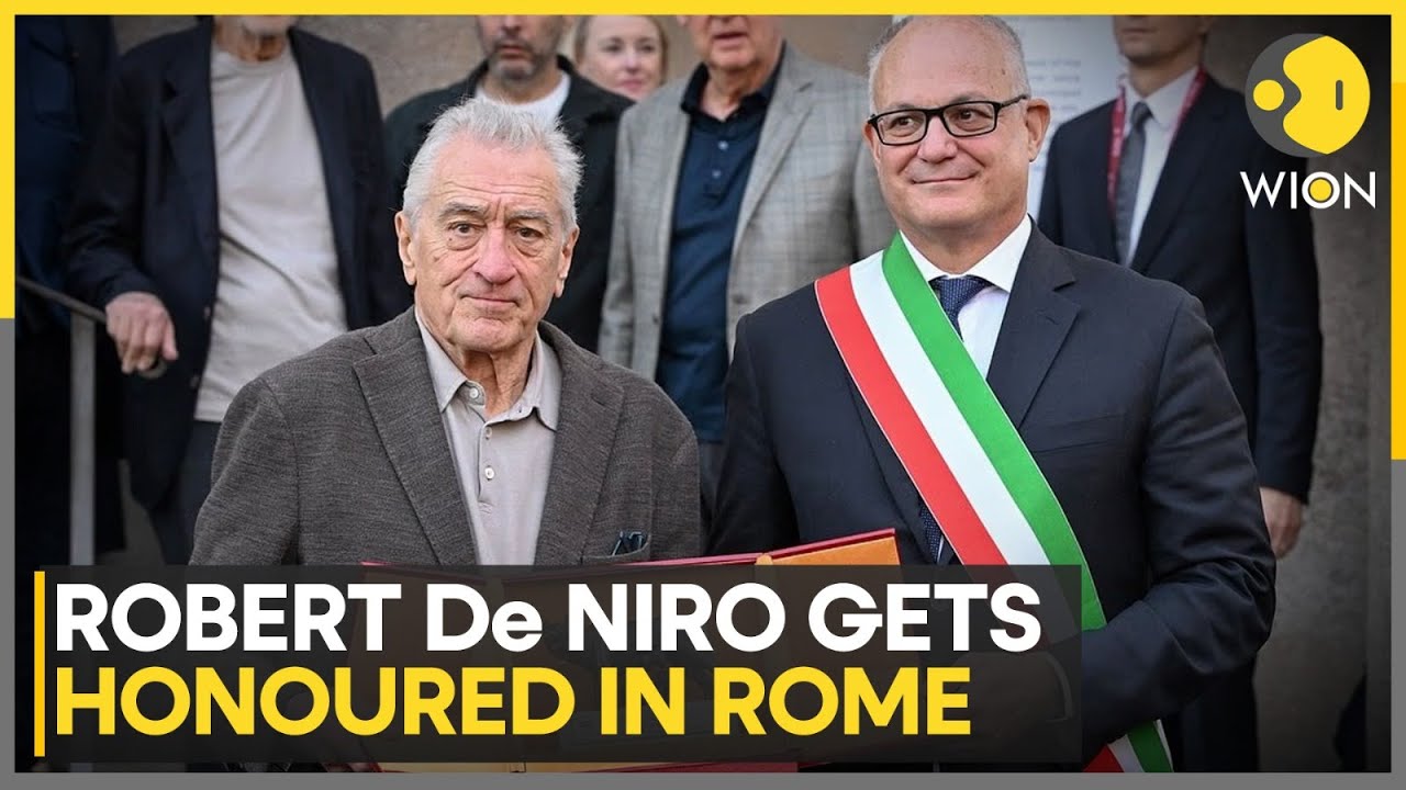 The She-Wolf Award Goes To De Niro For Prestige To Rome | WION