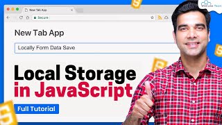 Local Storage Javascript | How to Create & Use Local Storage in JavaScript (Full TUTORIAL)