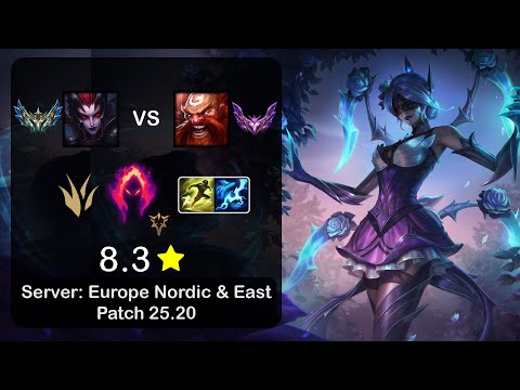 Elise Jungle vs Gragas - EUNE Challenger - Patch 25.20