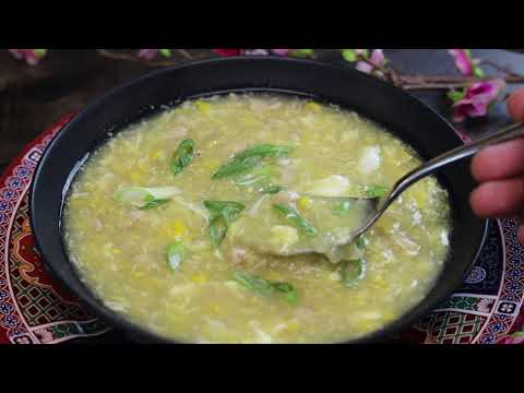 How to make Trini Chinese Chicken Corn Soup - Episode 1206