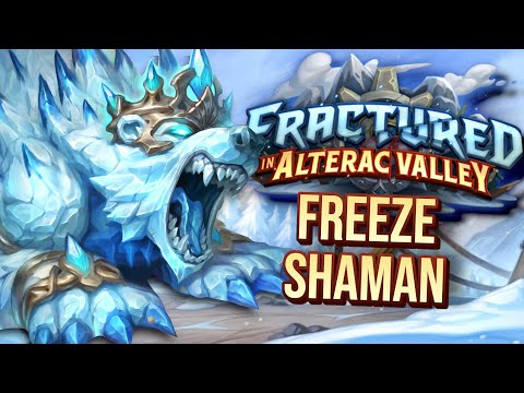 Freeze Shaman in 2021?! - Fractured in Alterac Valley PREVIEW | Constructed | Hearthstone