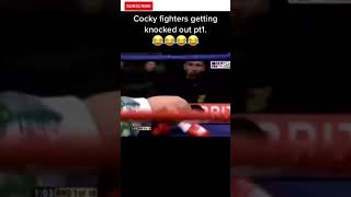 TikTok When Cocky Fighters Gets Kockout (pt.1) #shorts