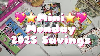 💖⭐️Mini Monday⭐️💖 2025 Long Term Savings | #savingschallenges #minimondays #savingschallenges