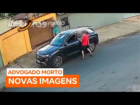 Imagens mostram advogado assassinado entrando na casa do principal suspeito