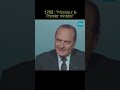François Mitterrand VS Jacques Chirac 😬 #INA #shorts