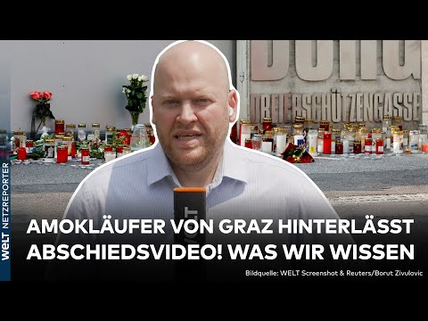 AMOK IN GRAZ: Täter hinterlässt ein Abschiedsvideo! Was wir bislang über Artur A. wissen