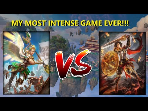 THE MOST INTENSE WARRIOR GAME I'VE EVER PLAYED HANDS DOWN - Grandmasters Ranked 1v1 Duel - SMITE