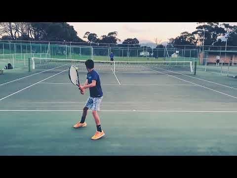 Tennis Sensation unreal 10 year old tennis player Raadi Taliep