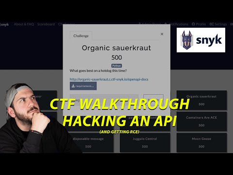 CTF Walkthrough: Hacking An API with Snyk!
