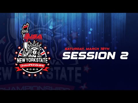 2023 USA Powerlifting NY State Championships - Session 2