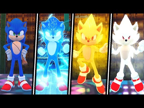 Sonic RP: Mobius MegaDrive - HOW TO UNLOCK REVAMPED MOVIE SONIC (Sonic Roblox Fangame)