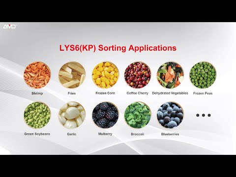 AMD® LY - Fresh & Frozen Food Sorting - Seafood, Frozen Fruits and Vegetables