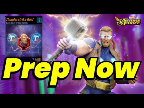 THUNDERSTRIKE RAIDS IN-GAME! BUILD THESE TEAMS TO CRUSH EVENT! NOV 2025 | MARVEL Strike Force