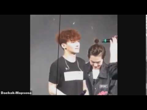 Chen protecting his baby Xiumin