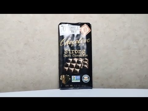 Review of Chocolove X O X O X strong dark chocolate