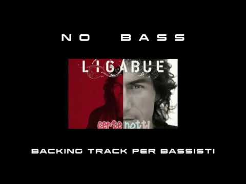 Certe Notti Ligabue NO BASS backing track per bassisti Suona tu il Basso (Bassless)