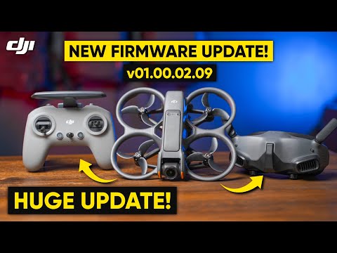 DJI Avata 2 - HUGE FIRMWARE UPDATE! v.01.00.02.09 + How to BIND Goggles 2 & FPV 2