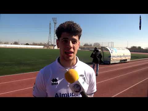 Jorge centrocampista del CD San Fernando analiza el encuentro