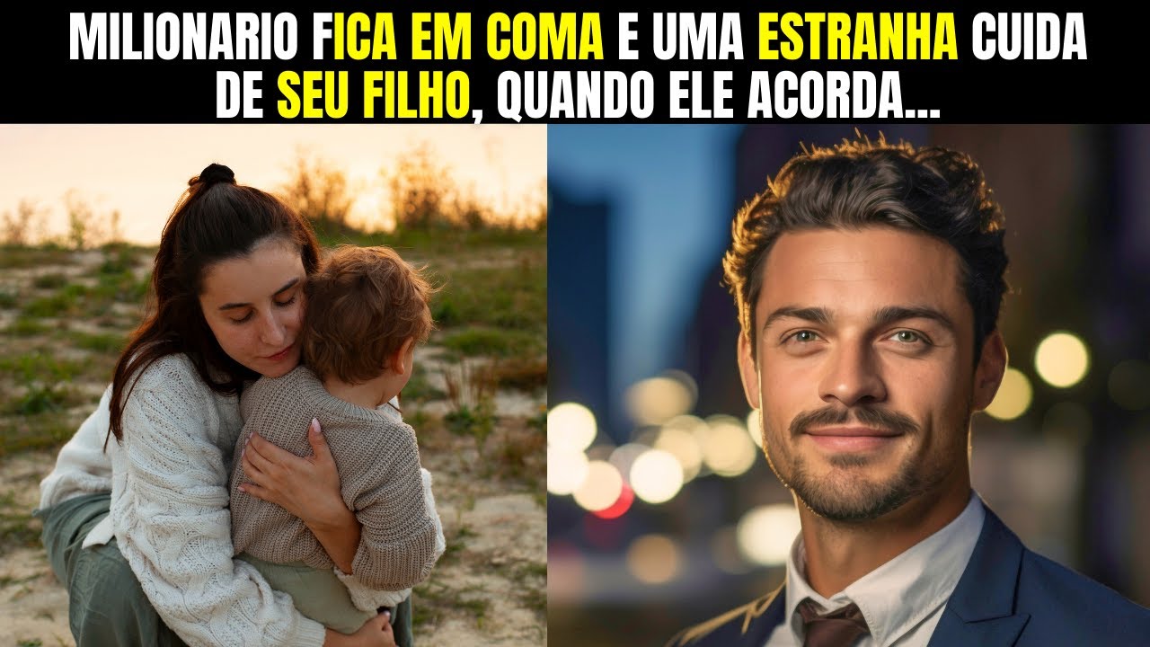 MILIONARIO FICA EM COMA E UMA ESTRANHA CUIDA DE SEU FILHO, QUANDO ELE ACORDA...