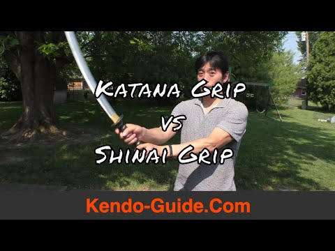 [Kendo Study] Katana Grip vs Shinai Grip