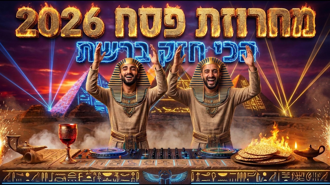 האחים לוי – LEVI DJS מגישים | מחרוזת שירי חג ורמיקסים מקפיצים לניקיונות | LEVI DJS | צפו