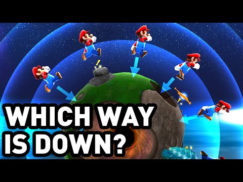 How Spherical Planets Bent the Rules in Super Mario Galaxy