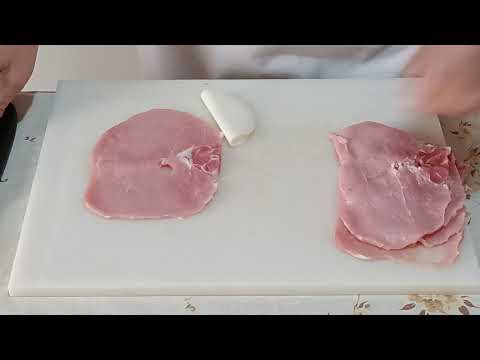 involtini di lonza prosciutto e formaggio