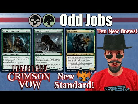 🧛‍♂️ Ten New Brews ⚫🟢 Odd Jobs - Who Throws A Shoe? Honestly. (Innistrad: Crimson Vow Standard)
