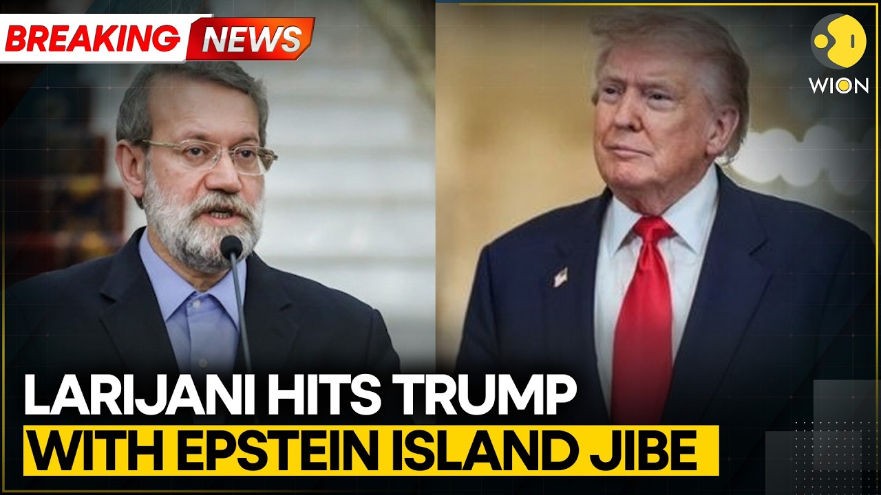 US-Iran War: Iran's Larijani Hits US with Epstein Island Jibe | WION BREAKING