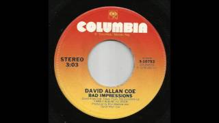 David Allan Coe - Bad Impressions