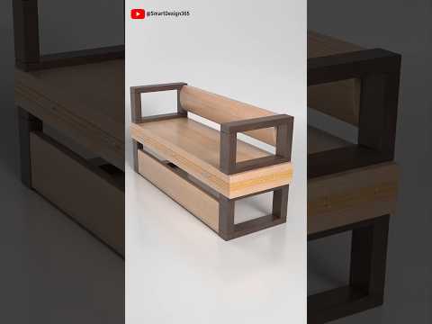 Multifunctional folding chair design #design#Furniture Design