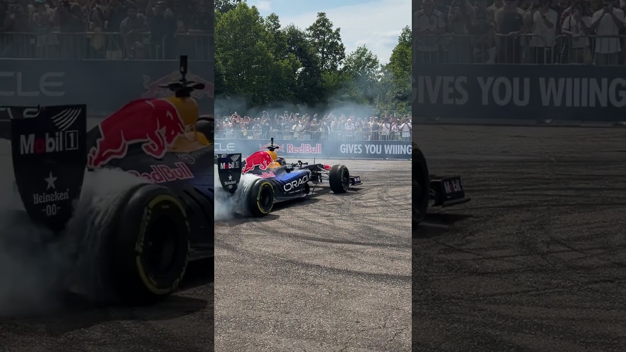 Be honest, you didn't expect this Harry Styles lip sync... 🍩 #F1 #RedBullRacing