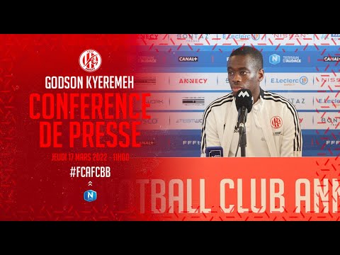 J26 - Godson Kyeremeh (conférence de presse avant match)