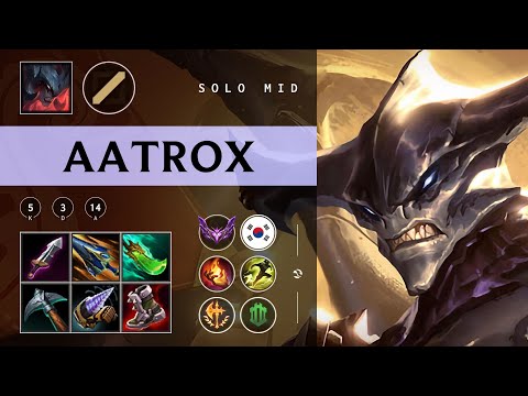 Aatrox Mid vs Sylas - KR Master Patch 25.24