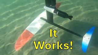 3D Printed Hydrofoil Test – What Works and What Breaks | With Bambu Lab H2D