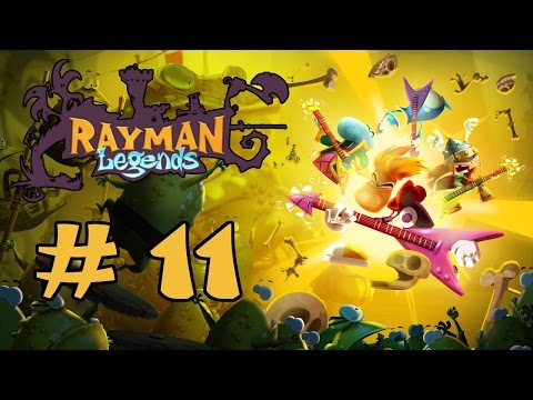 Let's Play Rayman Legends [Co-op 100%] - #11 | Flushed Away