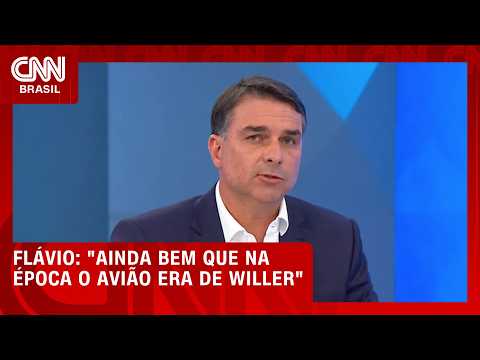 “Ainda bem que na época o avião era de Willer”, ironiza Flávio sobre jatinho de Vorcaro | HORA H